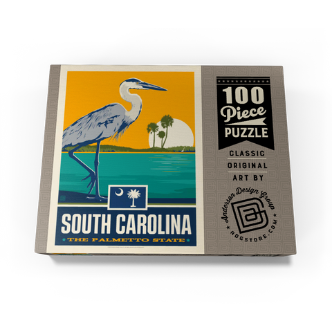 South Carolina: The Palmetto State 100 Jigsaw Puzzle box view3