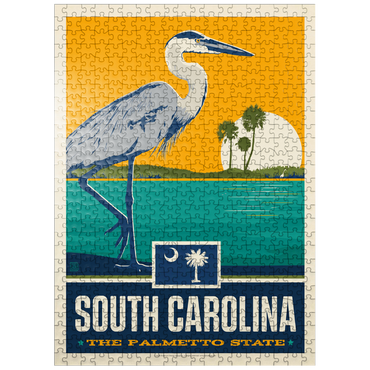puzzleplate South Carolina: The Palmetto State 500 Jigsaw Puzzle
