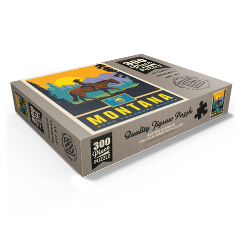 Montana: The Treasure State 300 Jigsaw Puzzle box view1