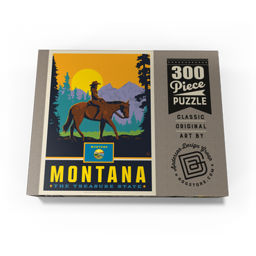 Montana: The Treasure State 300 Jigsaw Puzzle box view3