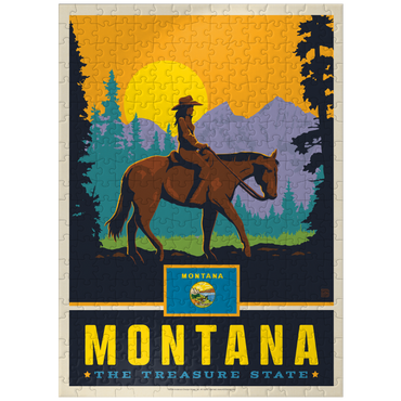 puzzleplate Montana: The Treasure State 300 Jigsaw Puzzle