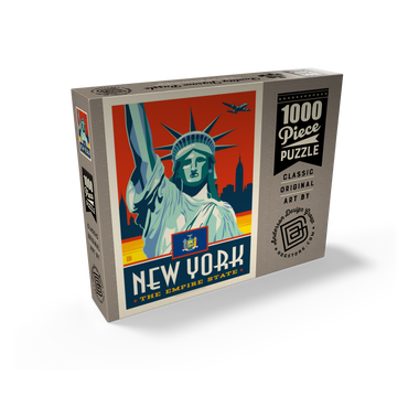 New York: The Empire State 1000 Jigsaw Puzzle box view2