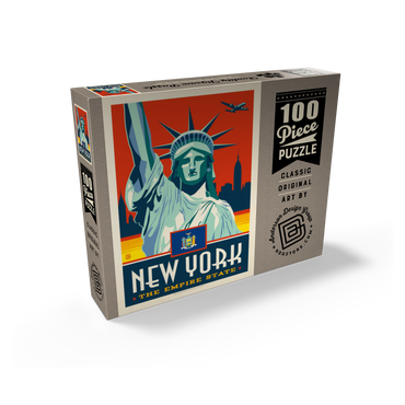 New York: The Empire State 100 Jigsaw Puzzle box view2