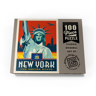New York: The Empire State 100 Jigsaw Puzzle box view3