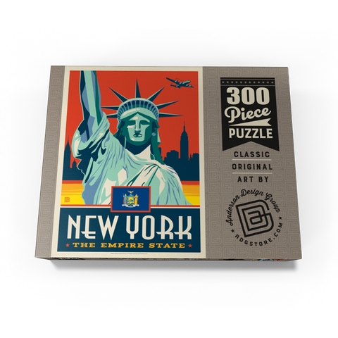 New York: The Empire State 300 Jigsaw Puzzle box view3