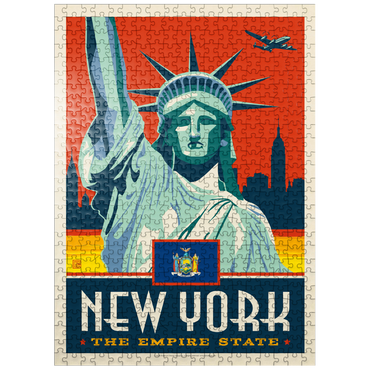puzzleplate New York: The Empire State 500 Jigsaw Puzzle