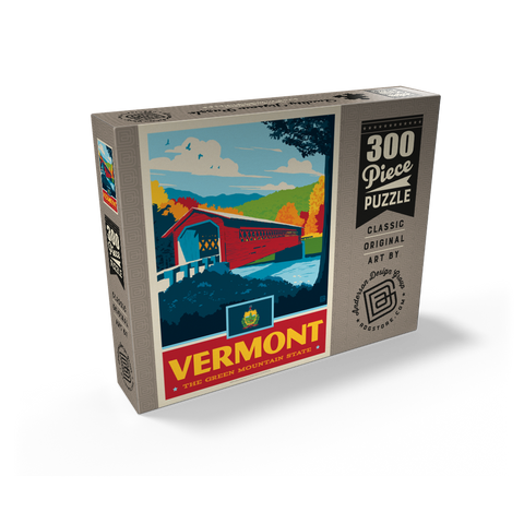 Vermont: The Green Mountain State 300 Jigsaw Puzzle box view2