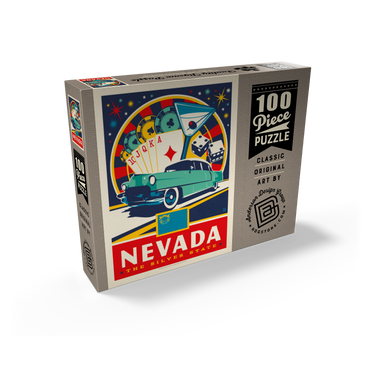 Nevada: The Silver State 100 Jigsaw Puzzle box view2