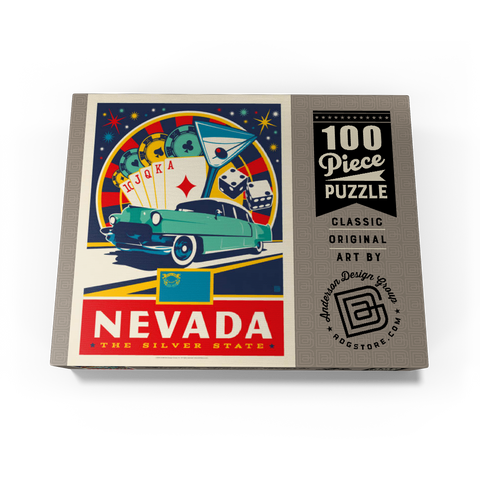 Nevada: The Silver State 100 Jigsaw Puzzle box view3