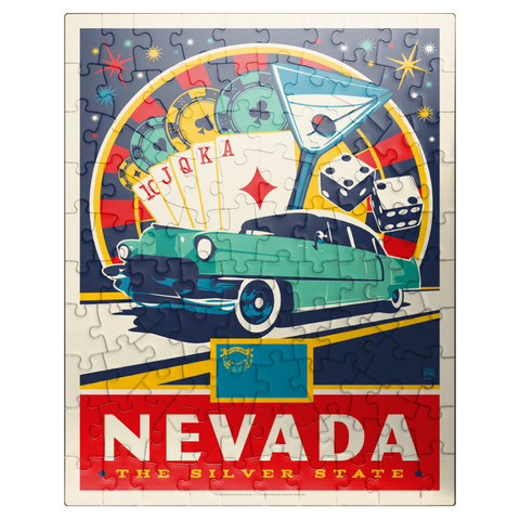 puzzleplate Nevada: The Silver State 100 Jigsaw Puzzle