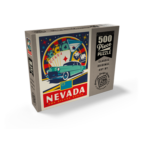 Nevada: The Silver State 500 Jigsaw Puzzle box view2