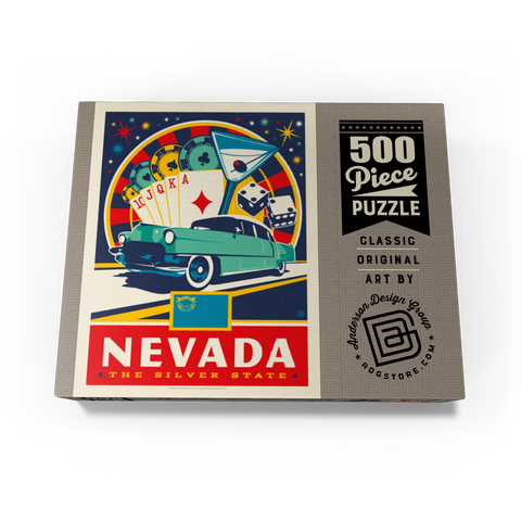 Nevada: The Silver State 500 Jigsaw Puzzle box view3