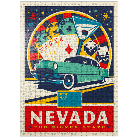puzzleplate Nevada: The Silver State 500 Jigsaw Puzzle