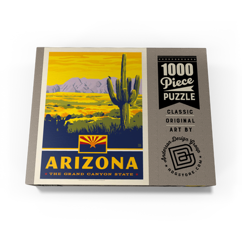 Arizona: The Grand Canyon State 1000 Jigsaw Puzzle box view3
