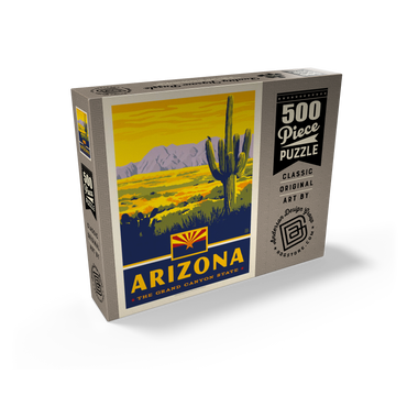 Arizona: The Grand Canyon State 500 Jigsaw Puzzle box view2