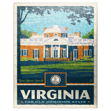 puzzleplate Virginia: The Old Dominion State 100 Jigsaw Puzzle