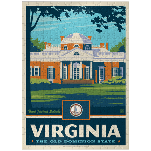 puzzleplate Virginia: The Old Dominion State 300 Jigsaw Puzzle