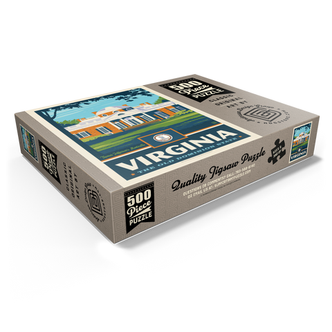 Virginia: The Old Dominion State 500 Jigsaw Puzzle box view1