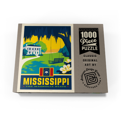 Mississippi: The Magnolia State 1000 Jigsaw Puzzle box view3