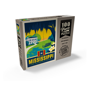 Mississippi: The Magnolia State 100 Jigsaw Puzzle box view2