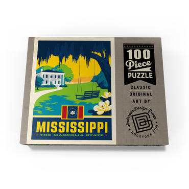 Mississippi: The Magnolia State 100 Jigsaw Puzzle box view3