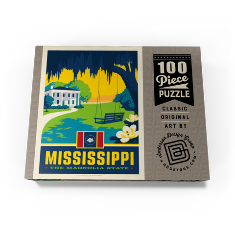 Mississippi: The Magnolia State 100 Jigsaw Puzzle box view3