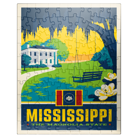 puzzleplate Mississippi: The Magnolia State 100 Jigsaw Puzzle