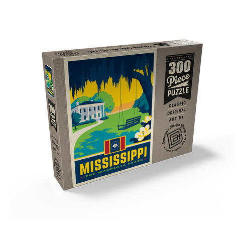 Mississippi: The Magnolia State 300 Jigsaw Puzzle box view2