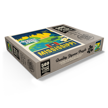 Mississippi: The Magnolia State 500 Jigsaw Puzzle box view1