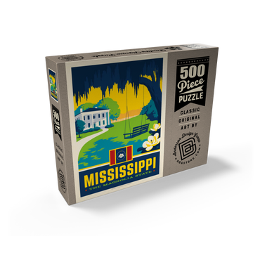Mississippi: The Magnolia State 500 Jigsaw Puzzle box view2
