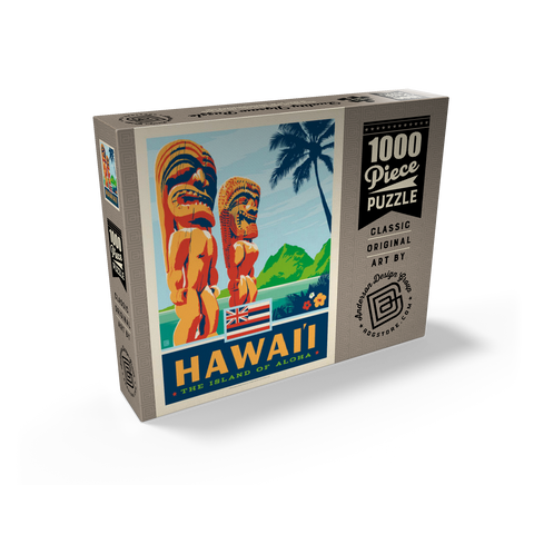 Hawai'i: The Island Of Aloha 1000 Jigsaw Puzzle box view2