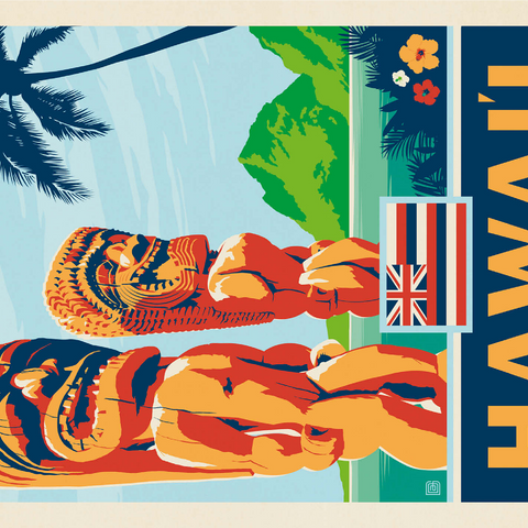 Hawai'i: The Island Of Aloha 1000 Jigsaw Puzzle 3D Modell