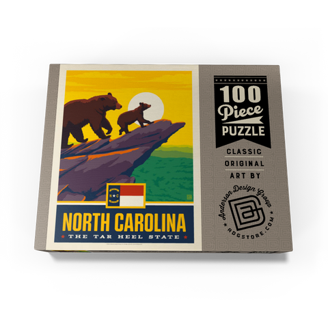 North Carolina: The Tar Heel State 100 Jigsaw Puzzle box view3