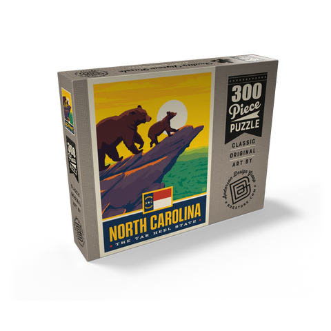 North Carolina: The Tar Heel State 300 Jigsaw Puzzle box view2