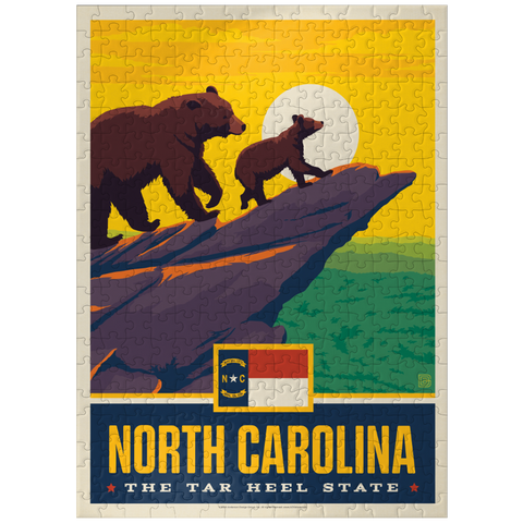 puzzleplate North Carolina: The Tar Heel State 300 Jigsaw Puzzle