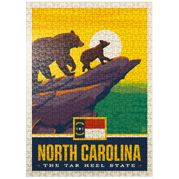 puzzleplate North Carolina: The Tar Heel State 500 Jigsaw Puzzle