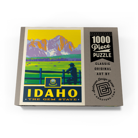 Idaho: The Gem State 1000 Jigsaw Puzzle box view3
