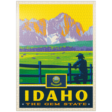 puzzleplate Idaho: The Gem State 1000 Jigsaw Puzzle