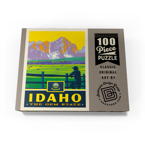 Idaho: The Gem State 100 Jigsaw Puzzle box view3