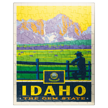 puzzleplate Idaho: The Gem State 100 Jigsaw Puzzle