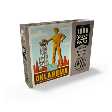 Oklahoma: The Sooner State 1000 Jigsaw Puzzle box view2