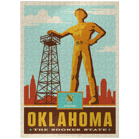 puzzleplate Oklahoma: The Sooner State 300 Jigsaw Puzzle