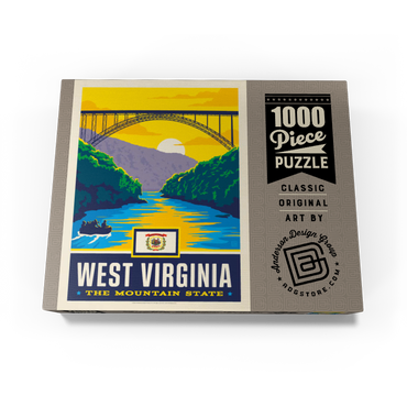 West Virginia: The Mountain State 1000 Jigsaw Puzzle box view3