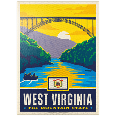 puzzleplate West Virginia: The Mountain State 1000 Jigsaw Puzzle