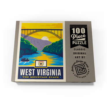 West Virginia: The Mountain State 100 Jigsaw Puzzle box view3