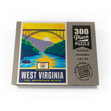 West Virginia: The Mountain State 300 Jigsaw Puzzle box view3