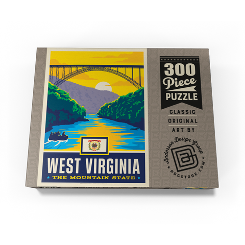 West Virginia: The Mountain State 300 Jigsaw Puzzle box view3