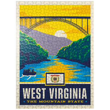 puzzleplate West Virginia: The Mountain State 500 Jigsaw Puzzle