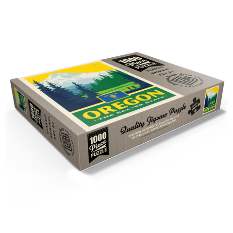 Oregon: The Beaver State 1000 Jigsaw Puzzle box view1