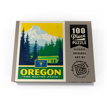 Oregon: The Beaver State 100 Jigsaw Puzzle box view3
